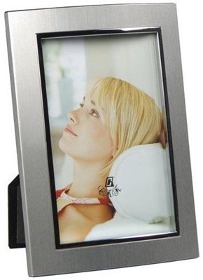 Picture of Poldom Photo Frame 13x18cm Classic Silver