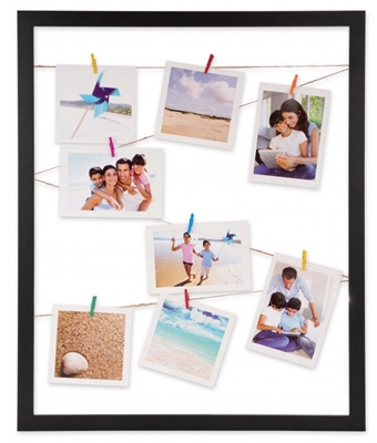 Picture of Victoria Collection Milano Polaroid Photo Frame 40x50cm Black