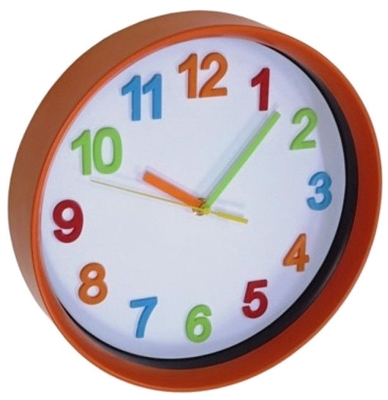 Picture of Asi Collection Wall Clock 28.5cm Orange