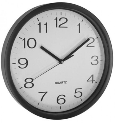 Picture of Asi Collection Wall Clock 31cm Black
