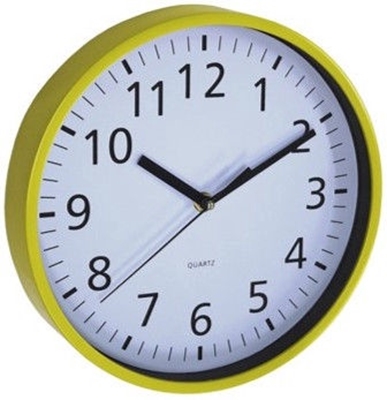 Picture of Asi Collection Wall Clock Ø 25,5cm Yellow