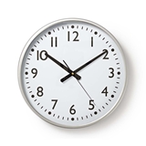 Show details for Nedis Circular Wall Clock 38cm White CLWA016PC38AL