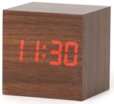 Show details for Platinet Alarm Clock Wooden Cube 43242