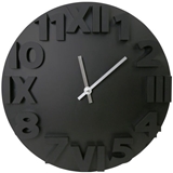 Show details for Platinet Modern Wall Clock 42985 Black