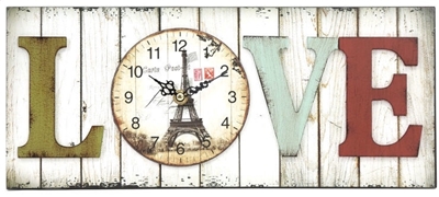 Picture of Platinet Wall Clock Love 43817
