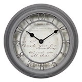 Show details for Clock wall d21.5cm 137316