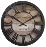 Show details for Wall clock d39cm 126524