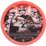 Show details for Verners Wall Clock Star Wars 25cm Red
