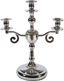 Show details for Home4you Candle Holder Kappa H36cm Silver