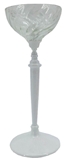 Show details for Home4you Eva Candlestick 35cm Clear/White