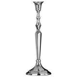 Show details for Candlestick metal silver 136761 26cm