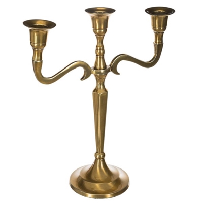 Picture of Candlestick gold 123154a 25 cm