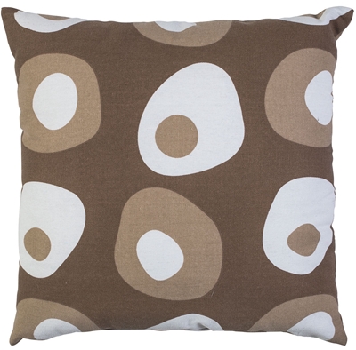 Picture of Home4you Cushion Summer 45x45cm Brown Dots