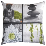 Show details for Home4you Holly Pillow 45x45cm Zen