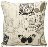 Show details for Home4you Home Pillow 45x45cm Butterfly
