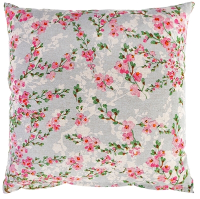 Picture of Home4you Japan Pillow 45x45cm Gray/Cherry Blossom