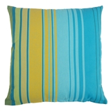 Show details for Home4you Salvador Pillow 62x62cm Turquoise/Yellow