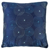 Show details for Home4you Silk Pillow 50x50cm Blue