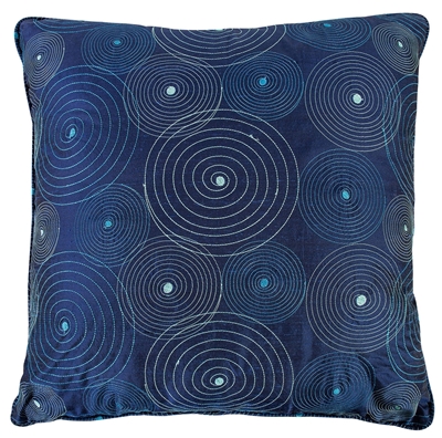 Picture of Home4you Silk Pillow 50x50cm Blue