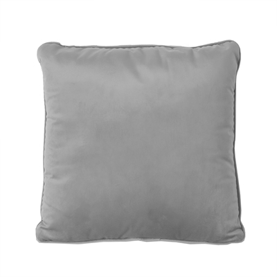 Picture of Home4you Velvet Pillow 45x45cm Grey