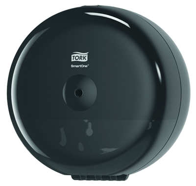 Picture of Tork SmartOne Mini Toilet Roll Dispenser Black