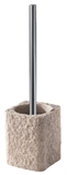 Show details for Toilet brush Gedy Aries AR3303 10x10x40cm, sandstone