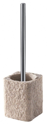 Picture of Toilet brush Gedy Aries AR3303 10x10x40cm, sandstone