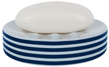 Show details for Spirella Soap Dish Tube Stripes Blue