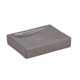 Show details for Soap dish Thema Lux BCO-0355G 12x9,0x2,5cm, gray