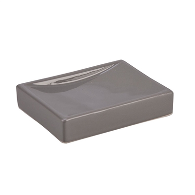 Picture of Soap dish Thema Lux BCO-0355G 12x9,0x2,5cm, gray