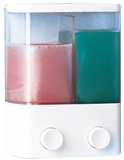 Show details for Rayen Soap Dispenser Double 800ml White