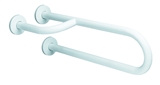 Show details for Mediclinics BFD600 Wall/Floor Mounted Grab Bar Right 615mm White