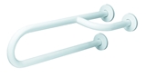 Show details for Mediclinics BFI600 Wall/Floor Mounted Grab Bar Left 615mm White