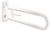 Show details for Mediclinics Mediepoxy Swing Up Grab Bar 738mm White