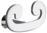 Show details for Gedy Sissi Towel Hook Chrome 3326-13