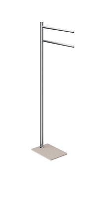 Picture of Gedy Trilly Tower Stand Chrome/Beige
