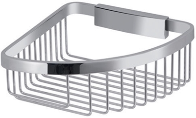 Picture of Gedy Barbados Corner Basket Chrome