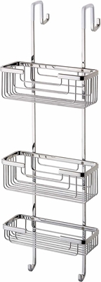 Picture of Gedy Hanging Shower Basket 3 Tier Chrome