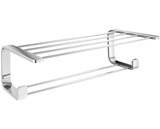 Show details for Gedy Outline Double Shelf For Towels Chrome