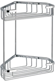 Show details for Gedy Wire Corner Double Shower Shelf 2481-13