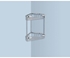 Picture of Gedy Wire Corner Double Shower Shelf 2481-13