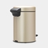 Picture of Brabantia NewIcon Pedal Bin 3l Champagne