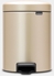 Picture of Brabantia NewIcon Pedal Bin 5l Champagne