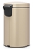 Picture of Brabantia Pedal Bin NewIcon 12l Mineral Golden Beach