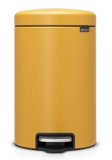 Show details for Brabantia Pedal Bin NewIcon 12l Mineral Mustar Yellow