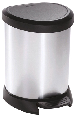 Picture of Curver Deco Bin 5l Silver