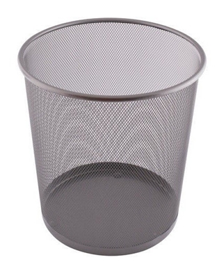 Picture of D.Rect Forpus Paper Basket 12l Gray