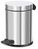 Show details for Hailo Solid S Garbage Bin 4l Stainless Steel
