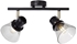 Picture of Brilliant Ronald Wall Lamp 2x25W E14 Black/Brass