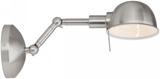 Show details for Brilliant Spotlight Sasha Wall Lamp 40W E14 Matte Nickel